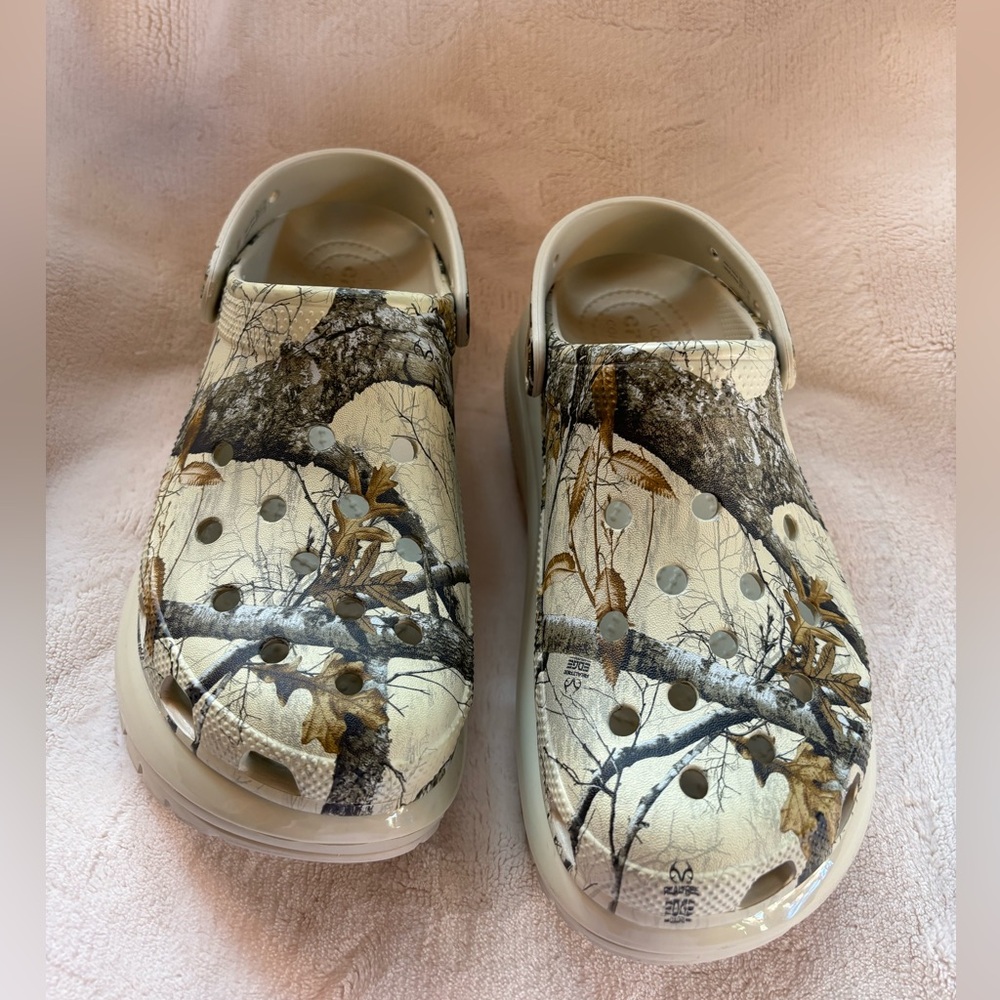 Unisex Crocs Realtree Edge Mega Crush Clog